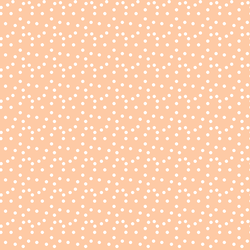 Spring Polka Dots in Peach