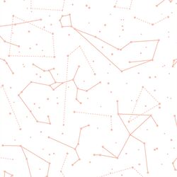 Star Charts in Petal on White