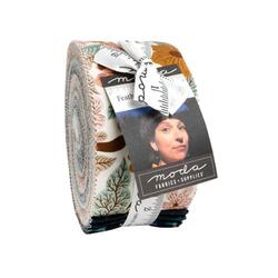 Feather and Forest Bloom 2.5" Strip Roll