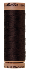 Very Dark Brown (9136-1002) - Silk Finish Cotton 40wt - 164 Yards