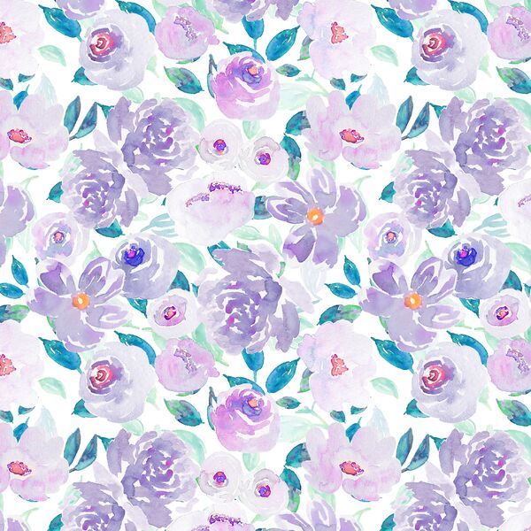 Summer Fling Floral in Lavender