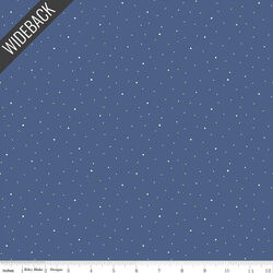 Dapple Dot Wideback in Denim