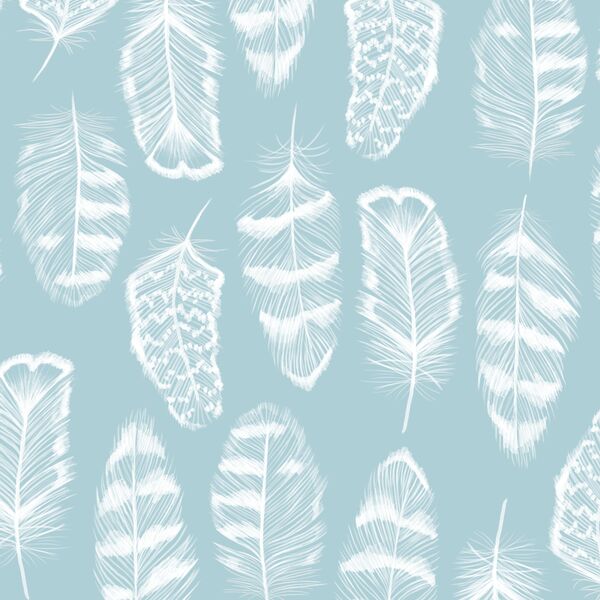 Plume in Powder Blue