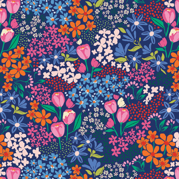 Thriving Flowerfield in Playful