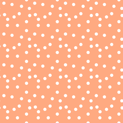 Polka Dot in Nectarine