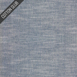 Cotton Slub in Nautical Stripe