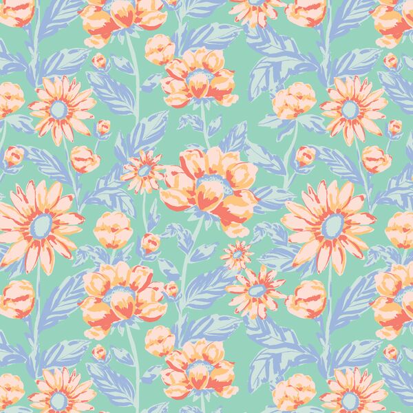 Little Peonies in Breeze