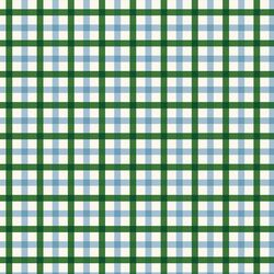 Plaid in Blue and Green