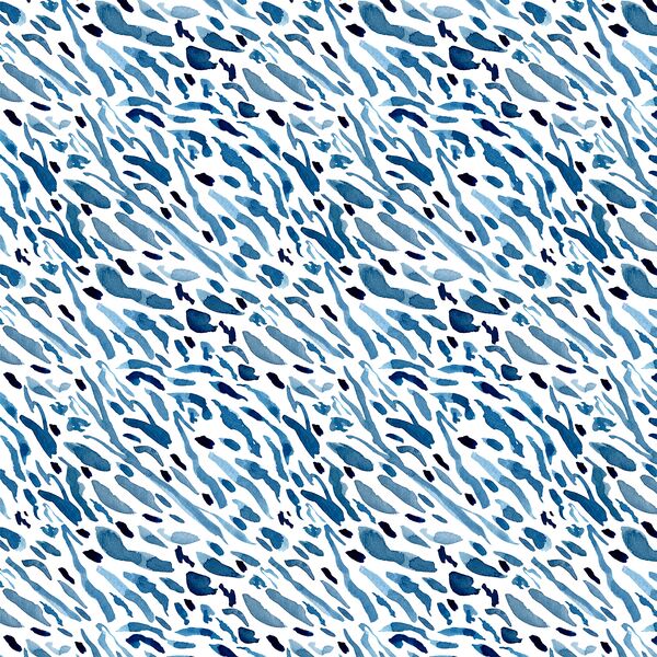 Small Abstract Tiger Stripes in Tide Pool