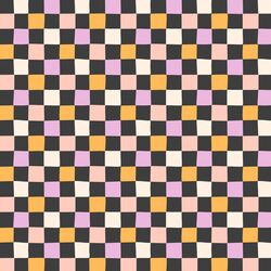 Sweet Checks in Moonlit Pastel