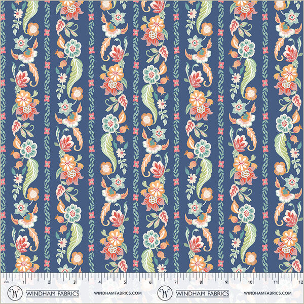Gilded Garland in Soft Blue