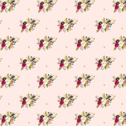 Small Woodland Bouquet in Pale Peach