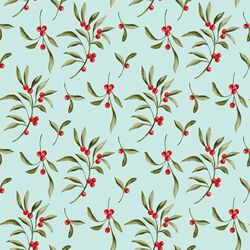 Holly in Soft Aqua