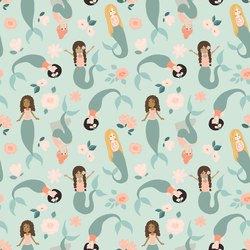 Mermaid Garden in Wave