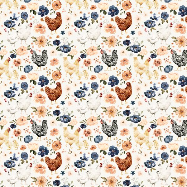 Little Meadow Chickens in Cream