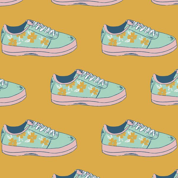 New Shoes in Mustard