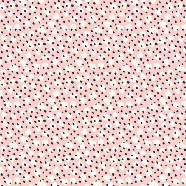 Serpentine Dot in Crystal Pink