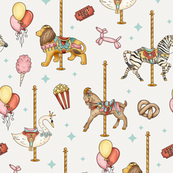 Carousel in Shaved Ice