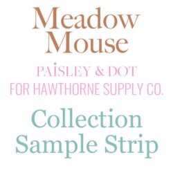 Meadow Mouse Sample Strip