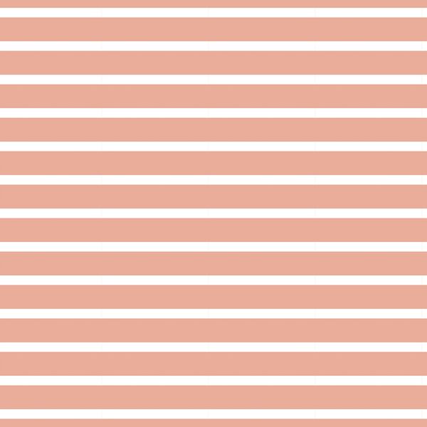 Stripes in Coral Pink