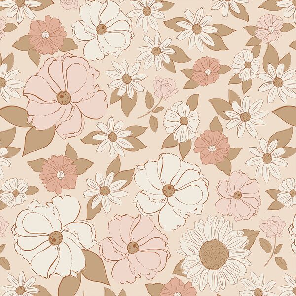 Flower Child in Boho Blush