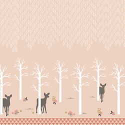 Fawn Forest Border in Shell