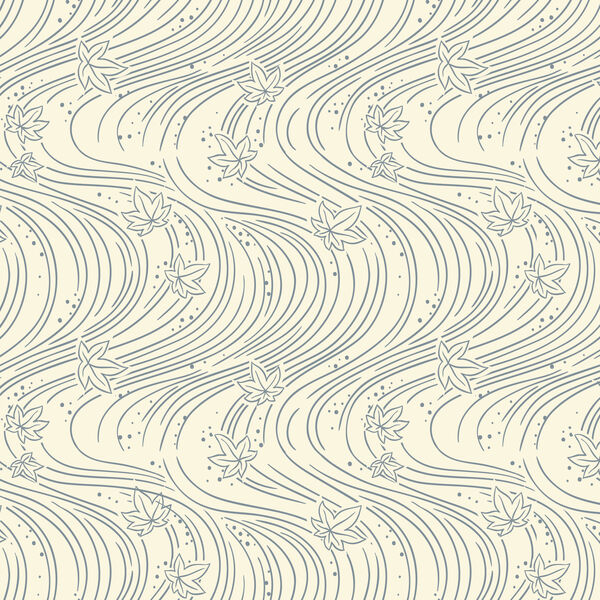 Maple Currents in Blue Gray