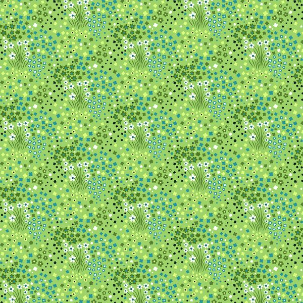 Tiny Buds in Spring Green