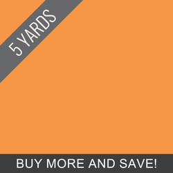 Pure Solid in Mandarin - 5 Yard Quick Cut
