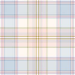 Spring Plaid in Meadow