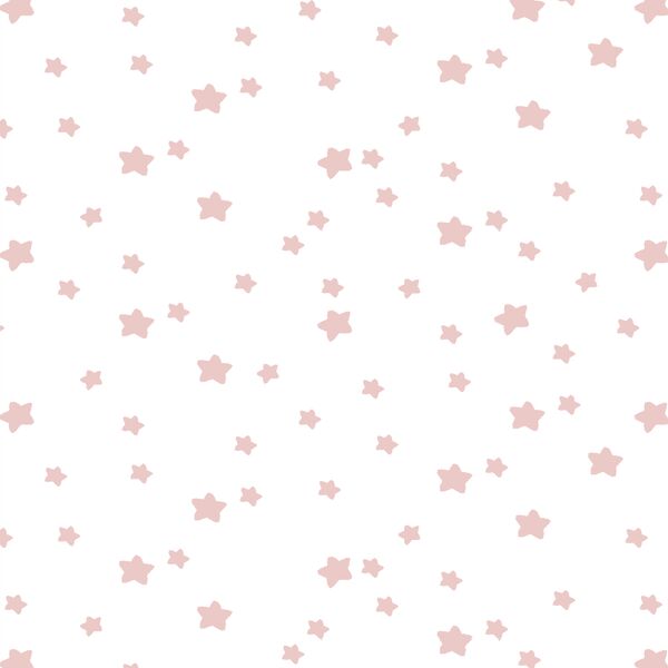 Star Light in Blush on White