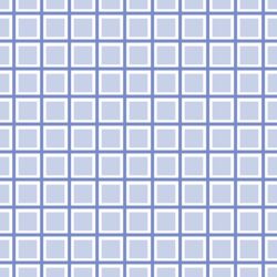 Checkered Fences in Periwinkle Blue