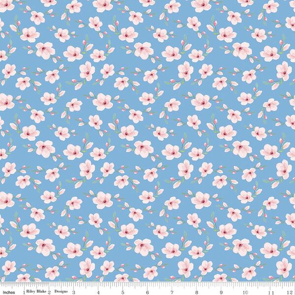 Blossoms in Blue