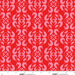 Damask Shrimp in Red