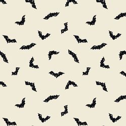 Halloween Bats in Midnight