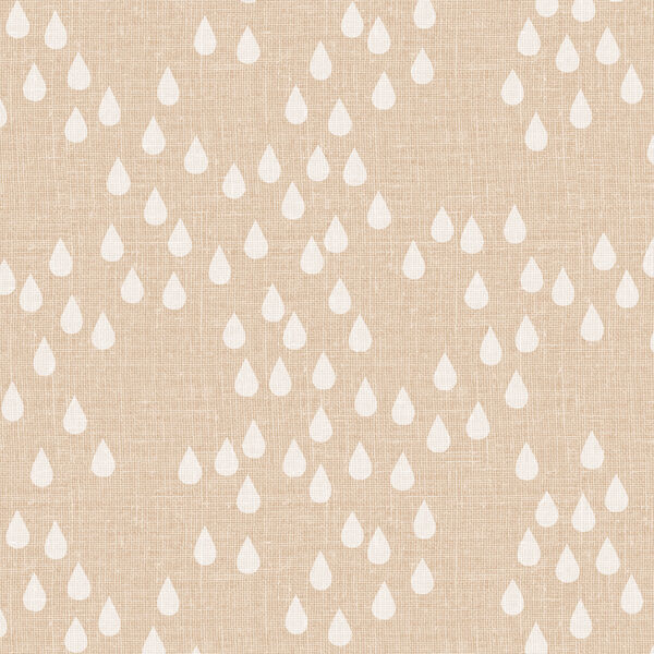 Rain Drops in Almond Cream