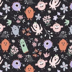 Garden Monsters in Midnight