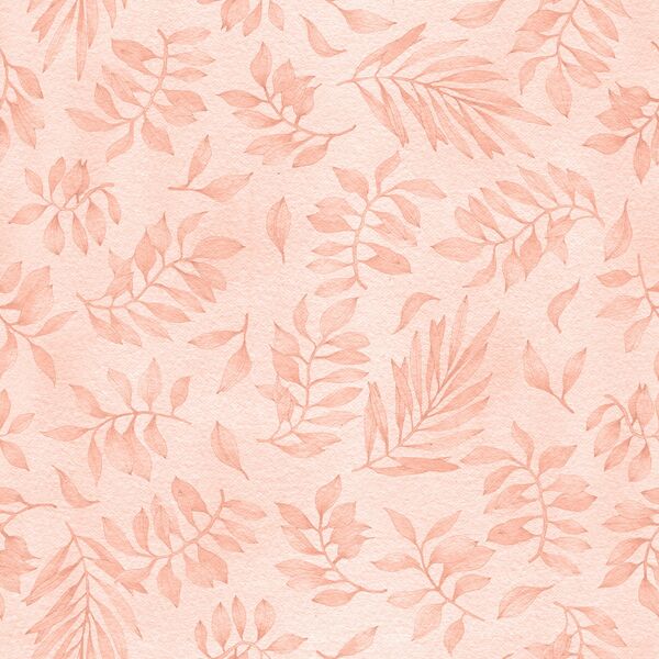 Tonal Leaves in Coral