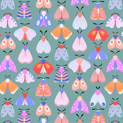 Moth Lovers in Aspen Green