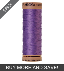 English Lavender (9136-0029) - Silk Finish Cotton 40wt - 164 Yards (5 Pack)