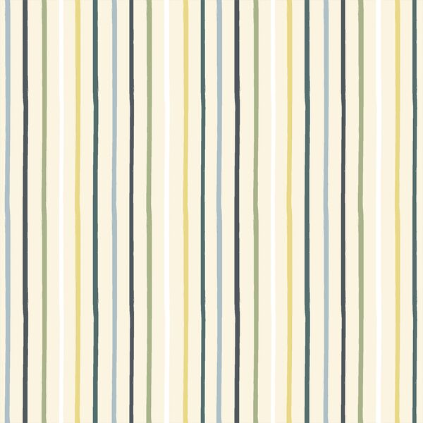 Garden Stripe in Ivory