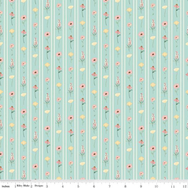 Floral Stripes in Songbird