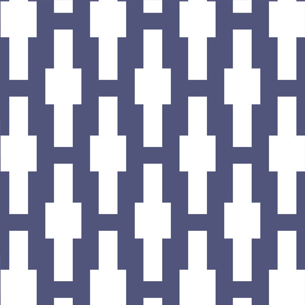 Crossroad in Indigo