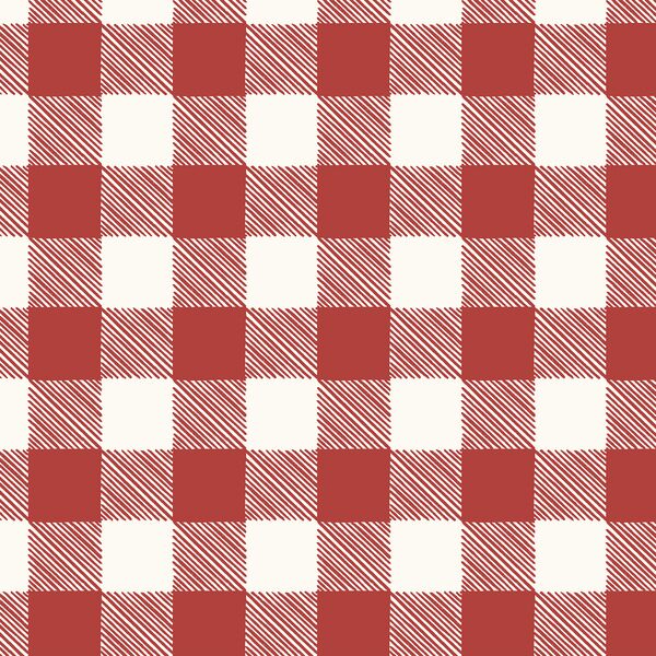 Merry Plaid in Red