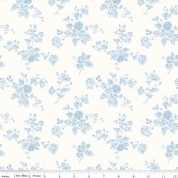 China Rose in Blue