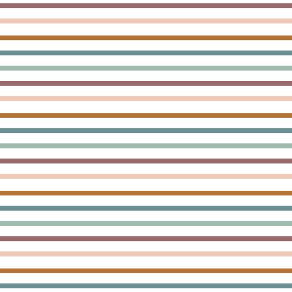 Sweet Stripes in Vintage Fruit Dusty
