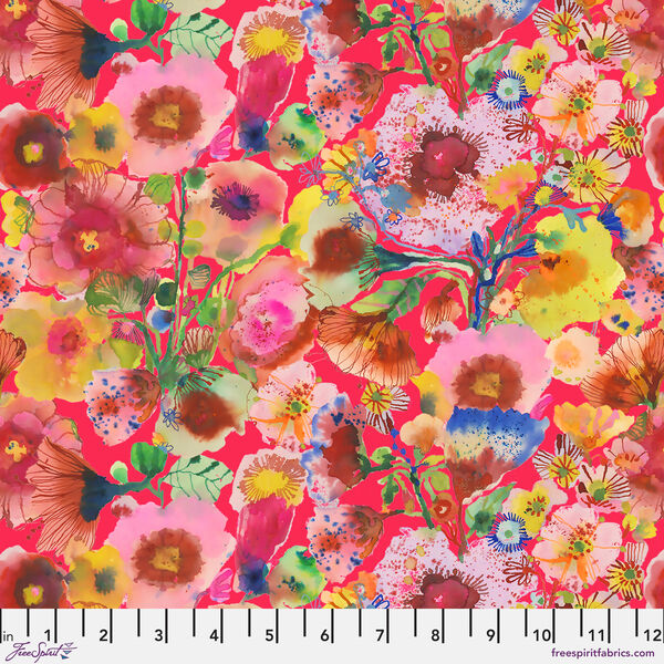 Anemones on Pink in Pink