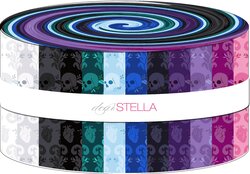 Damask Fatale Redux 2.5" Strip Roll