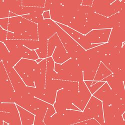 Star Charts in Salmon