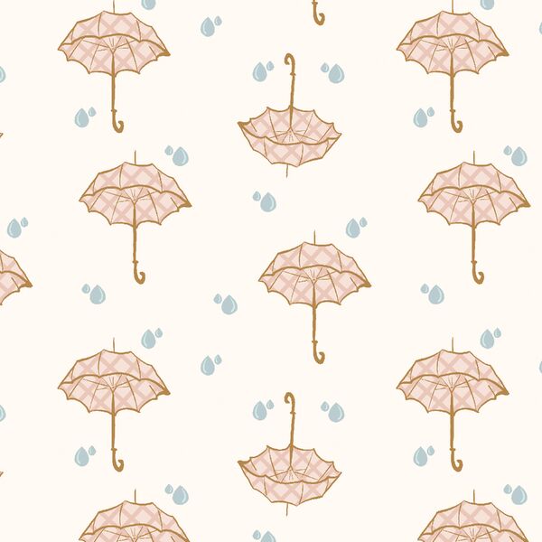 Umbrellas in Raindrop